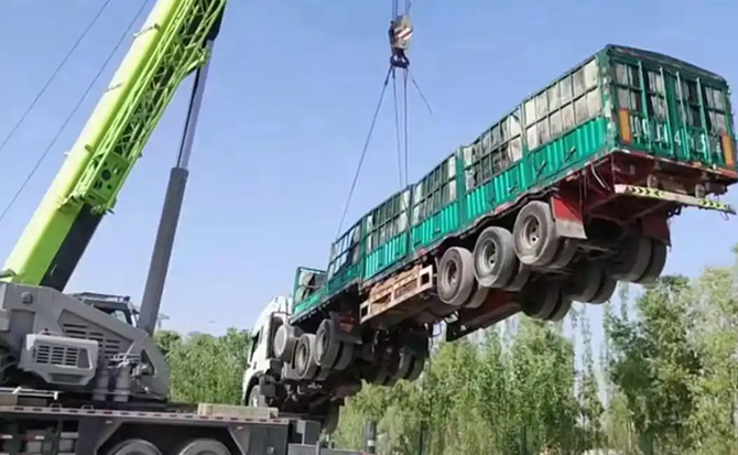 殷都区道路脱困救援案例